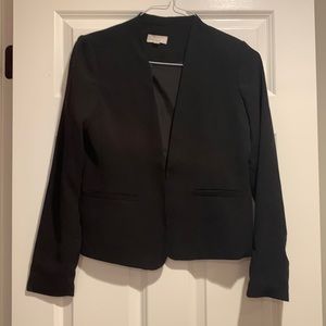 Loft black blazer, size 2